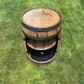 Whiskey Barrel Liquor Cabinet Lazy Susan Shelf