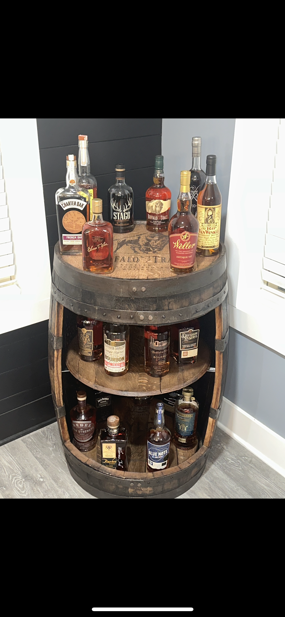 Buy Online Whiskey Barrel Bar Whiskey Barrel Table – Bourbon and Barrel  North