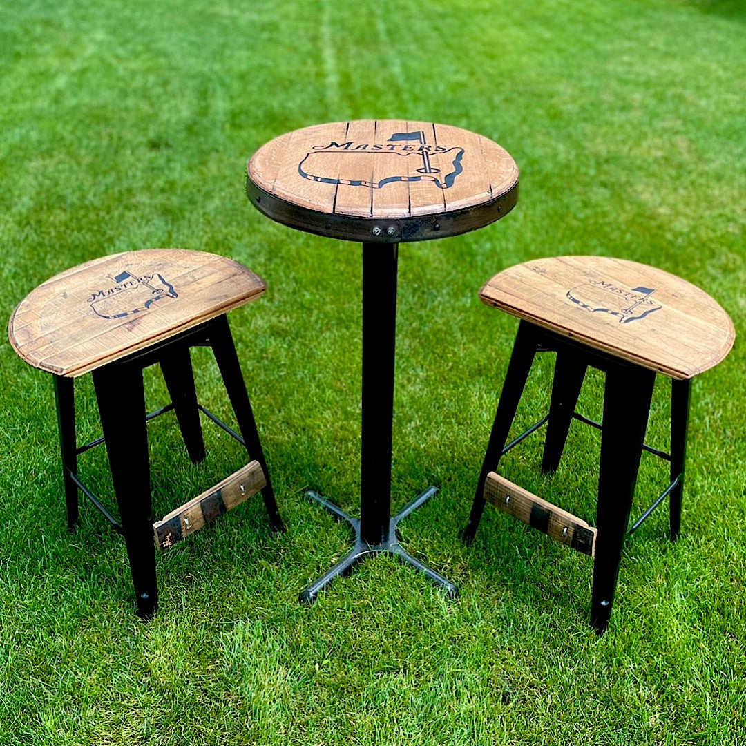 Round pub best sale table and stools