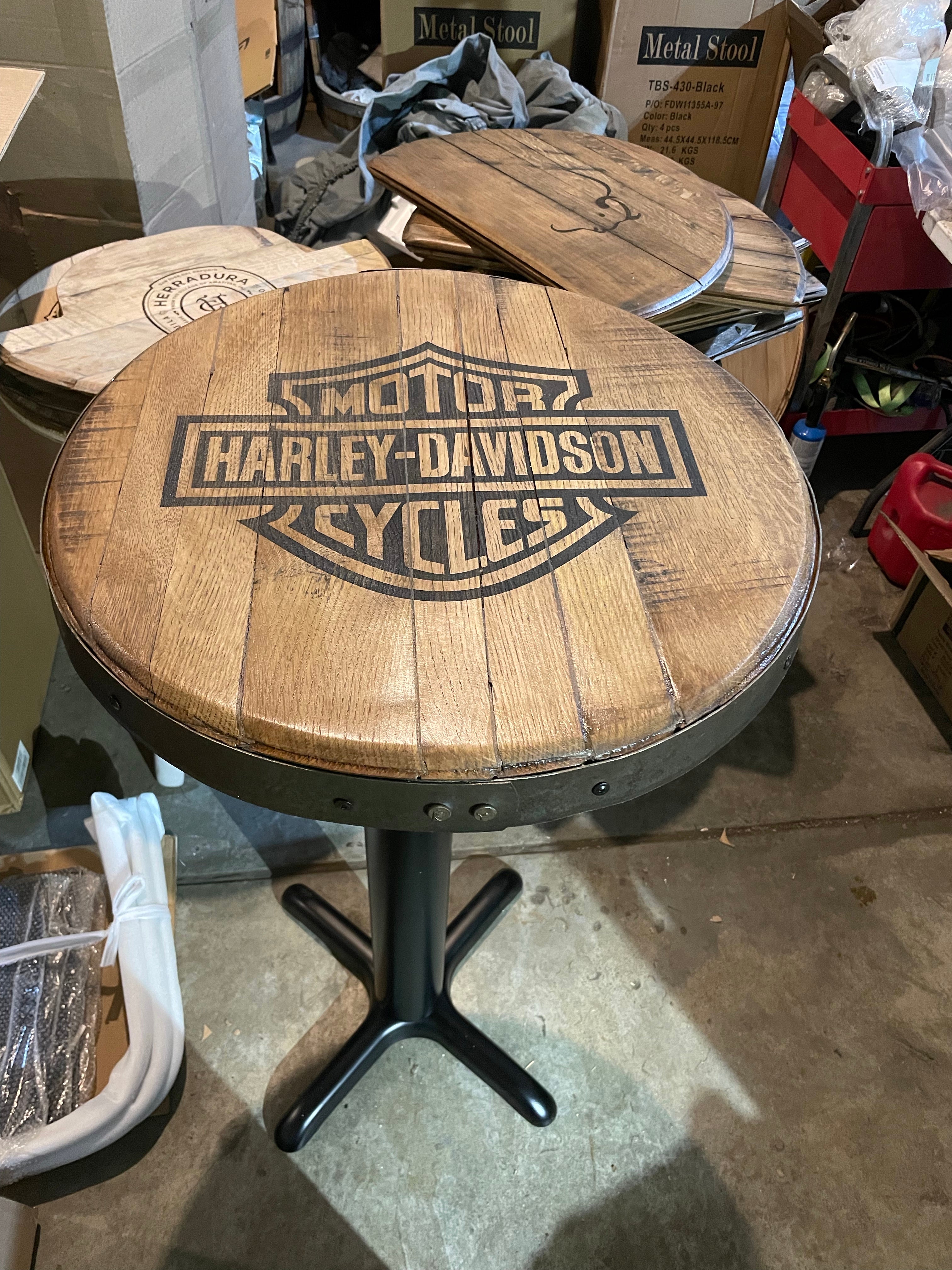 Harley davidson high 2024 top table