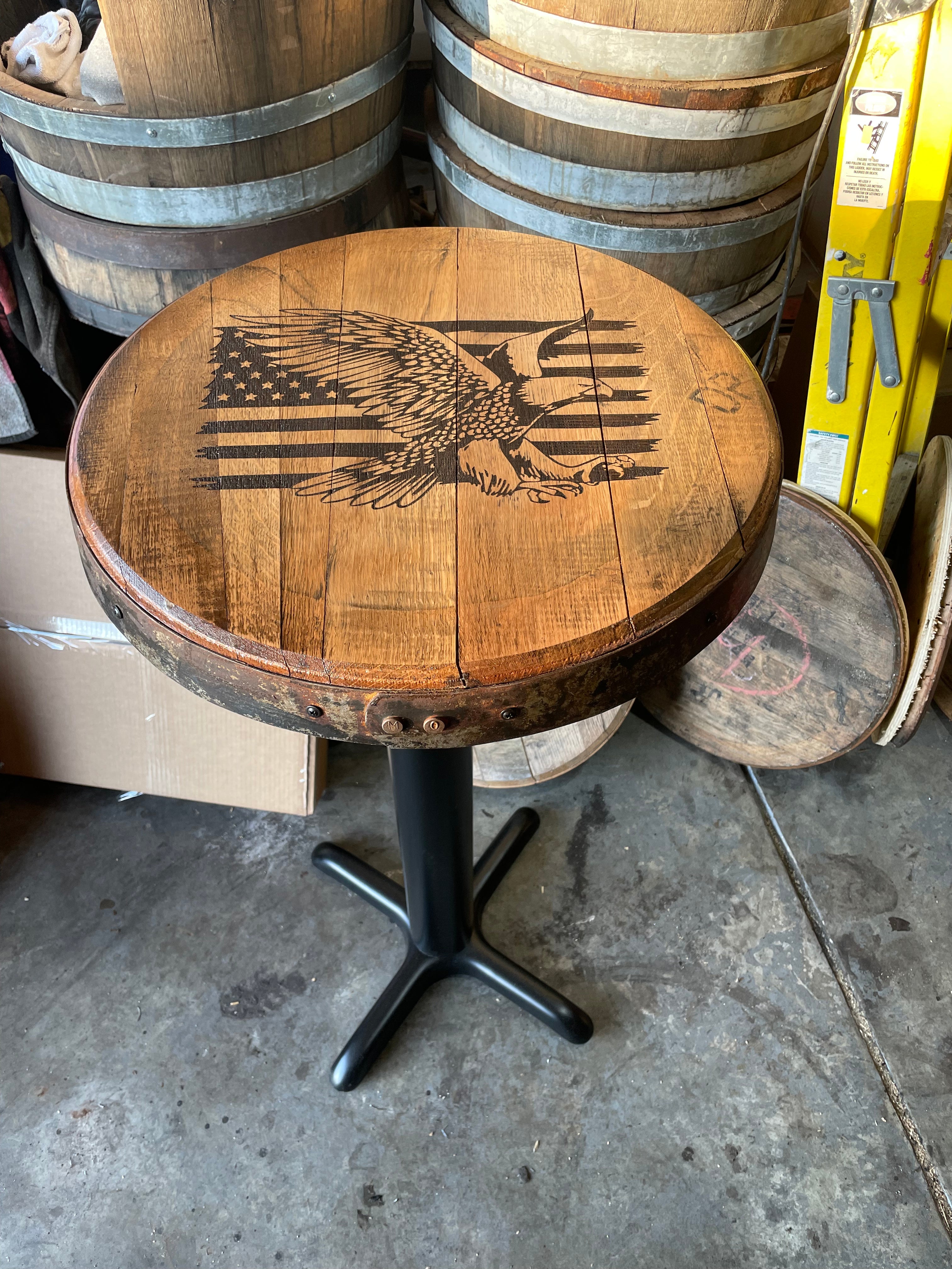 Pub style barrel Table