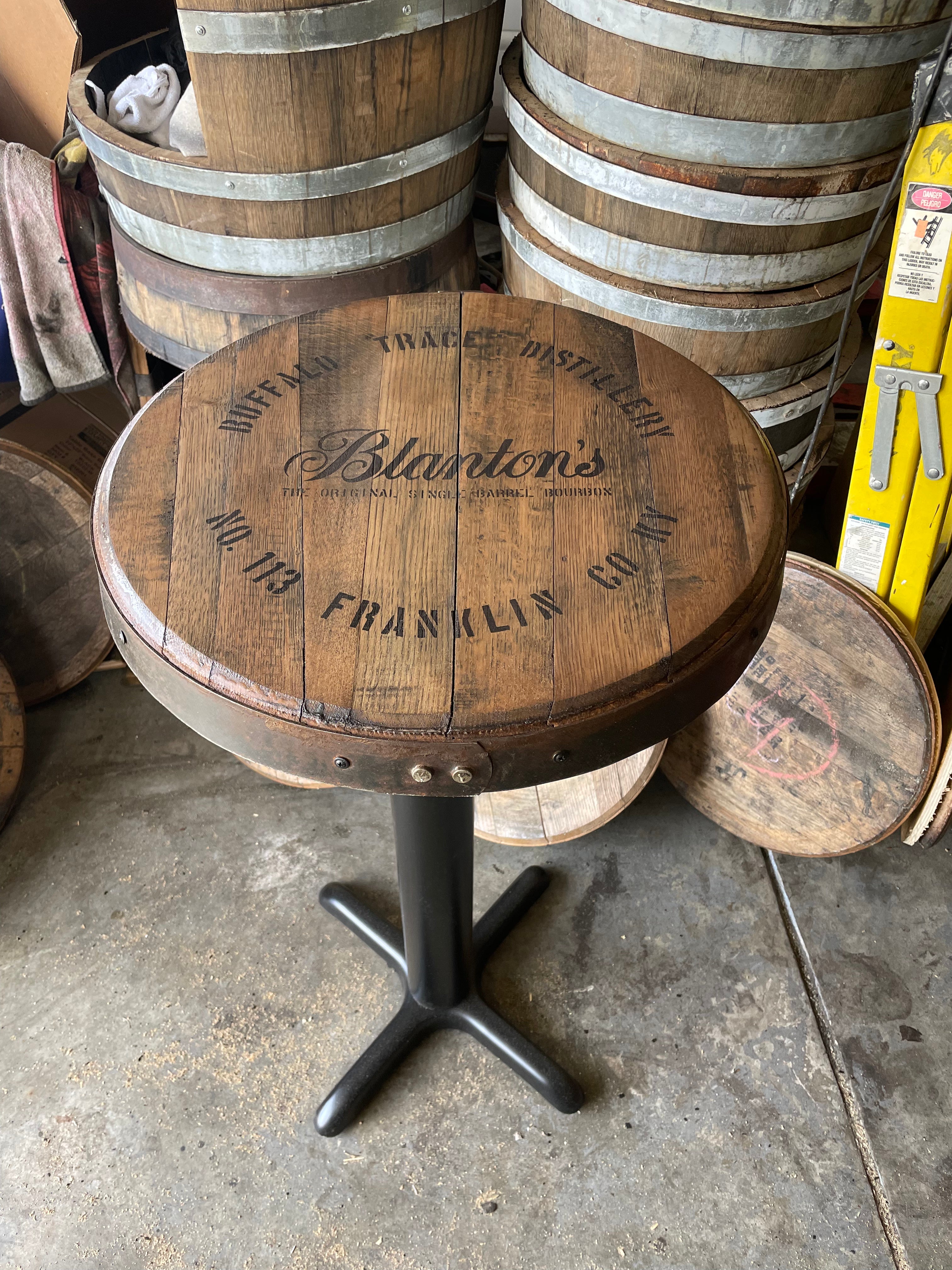 Barrel tables and online stools