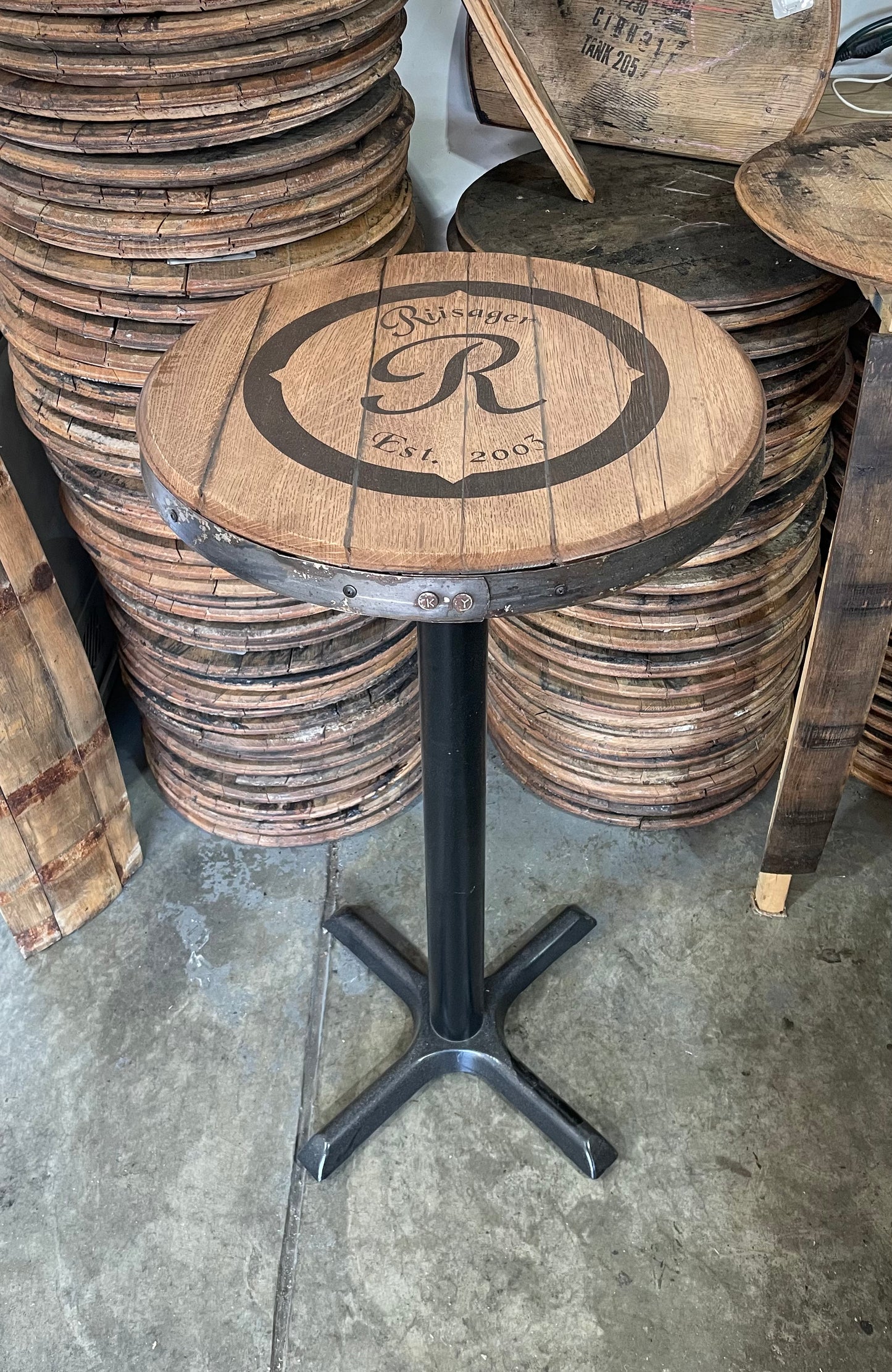 Pub style barrel Table